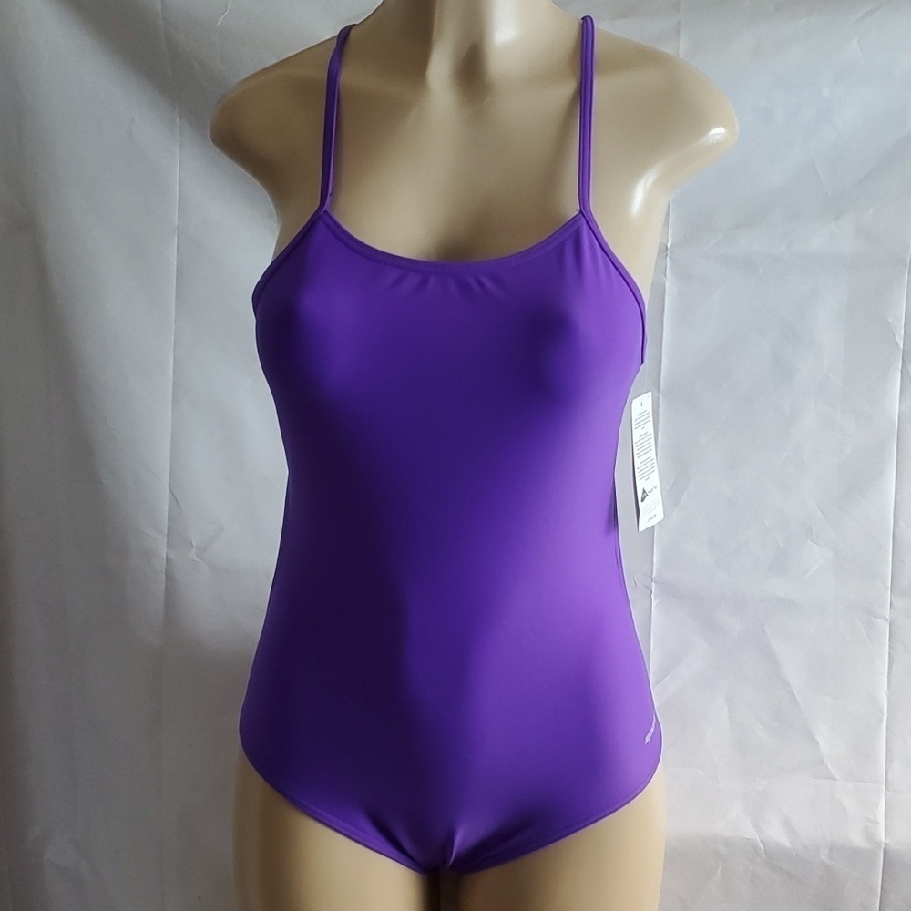 NWT Sporti Purple One-piece swimsuit size 36